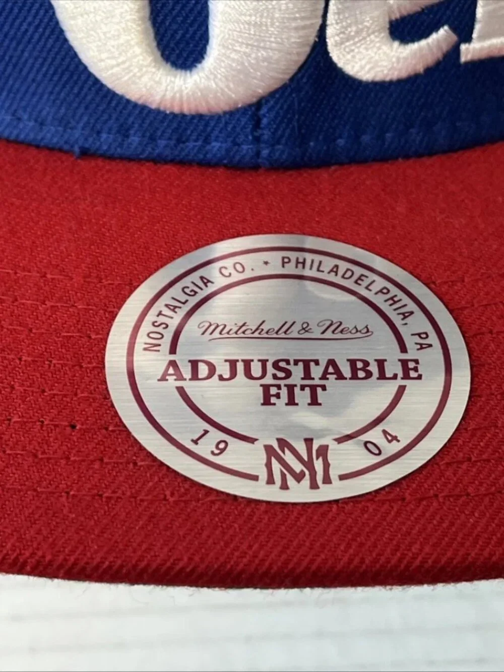 Mitchell & Ness Philadelphia 76ers Hardwood Classics Snapback Hat Lebron James